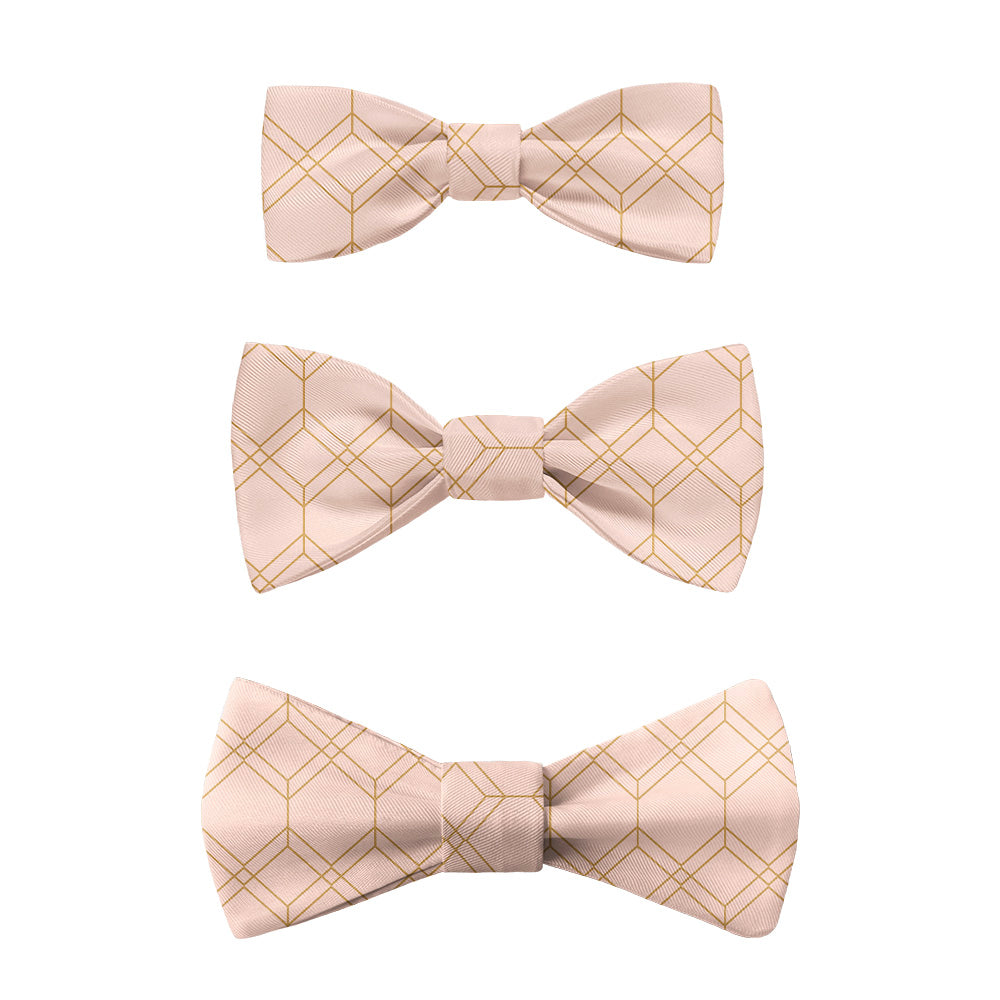 Arcadia Geometric Bow Tie -  -  - Knotty Tie Co.