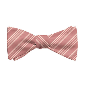 Archer Stripe Bow Tie - Adult Standard Self-Tie 14-18" -  - Knotty Tie Co.