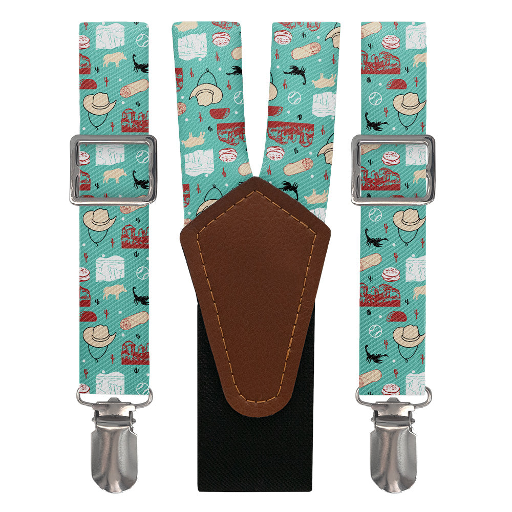Arizona State Heritage Suspenders - Main View - Knotty Tie Co.