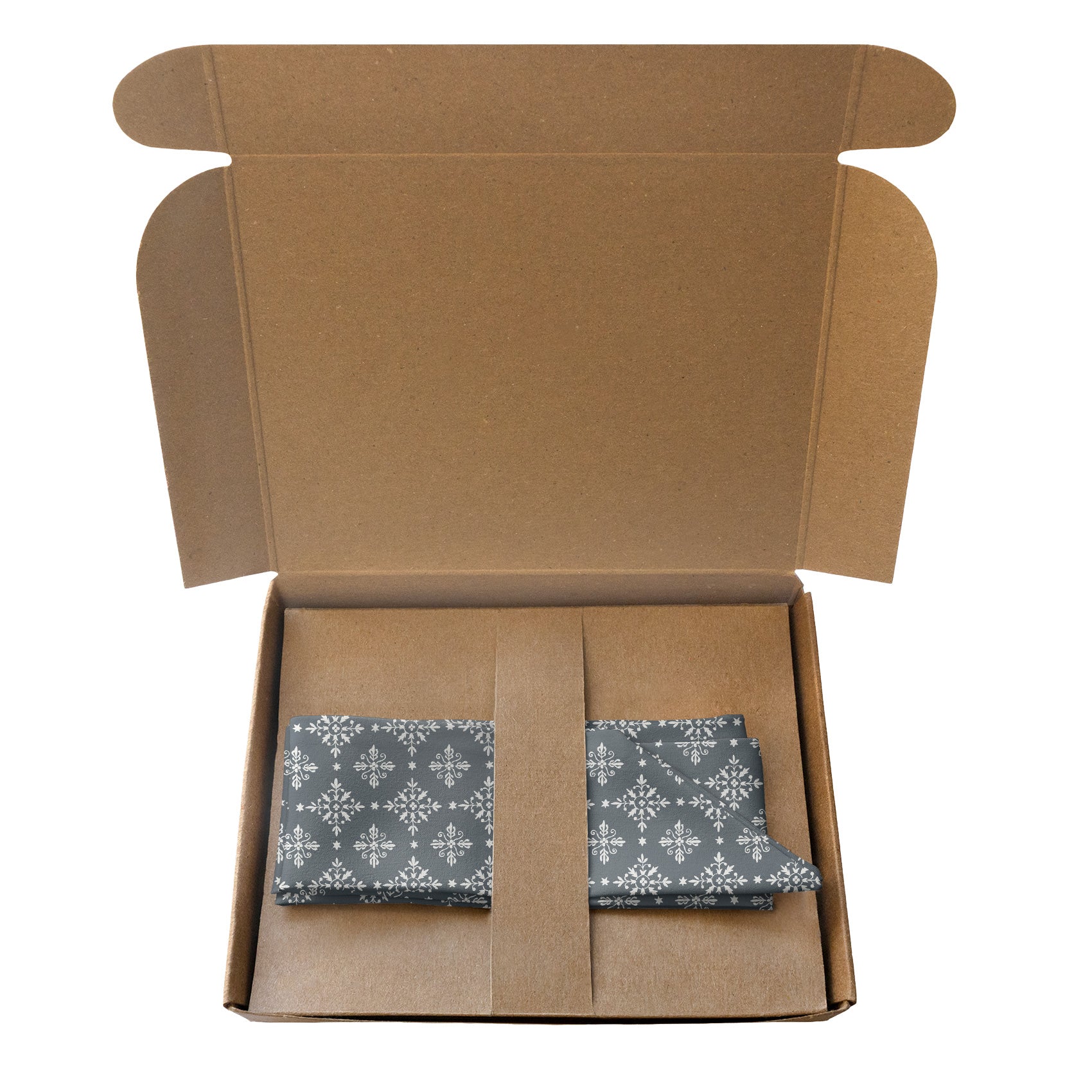 Artisan Medallion Hair Scarf - Packaging - Knotty Tie Co.