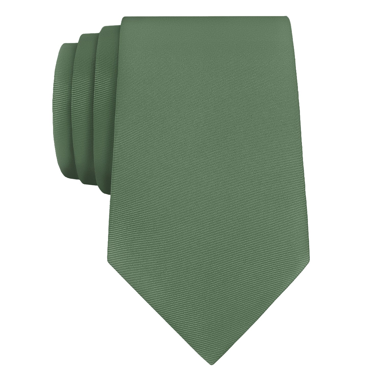Azazie Eucalyptus Necktie - Rolled - Knotty Tie Co.