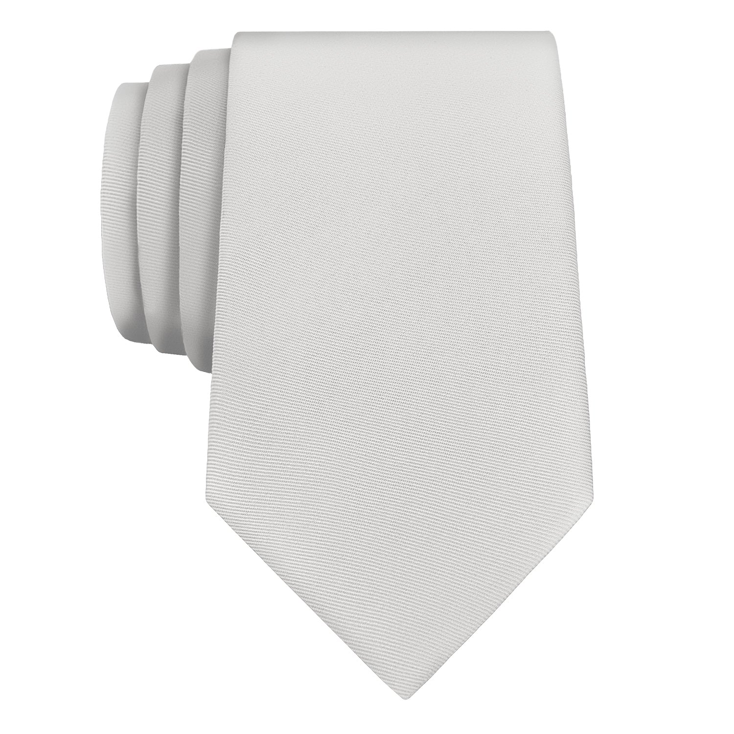 Azazie Ivory Necktie | Skinny, Knotty, Classic Widths