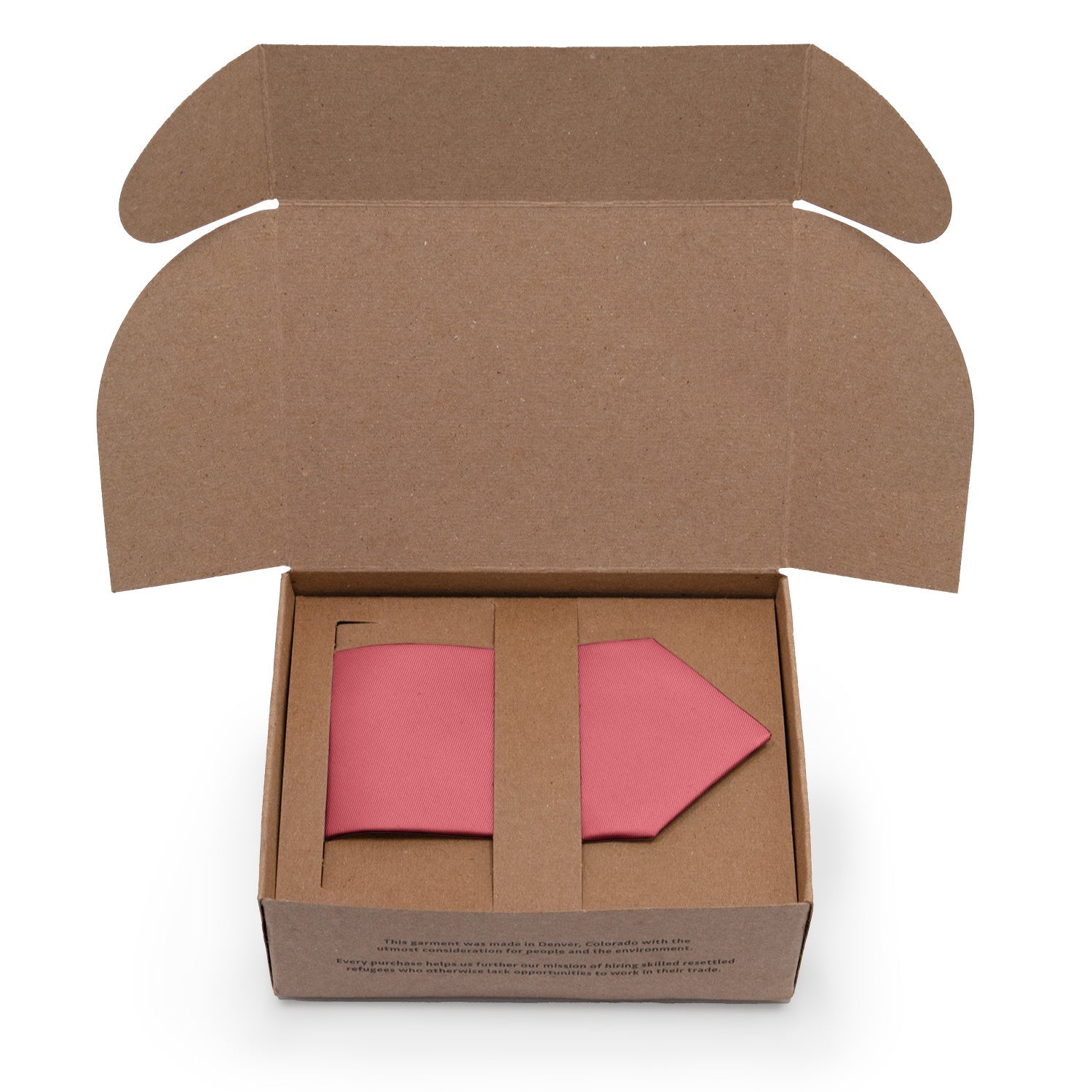 Azazie Watermelon Necktie - Packaging - Knotty Tie Co.