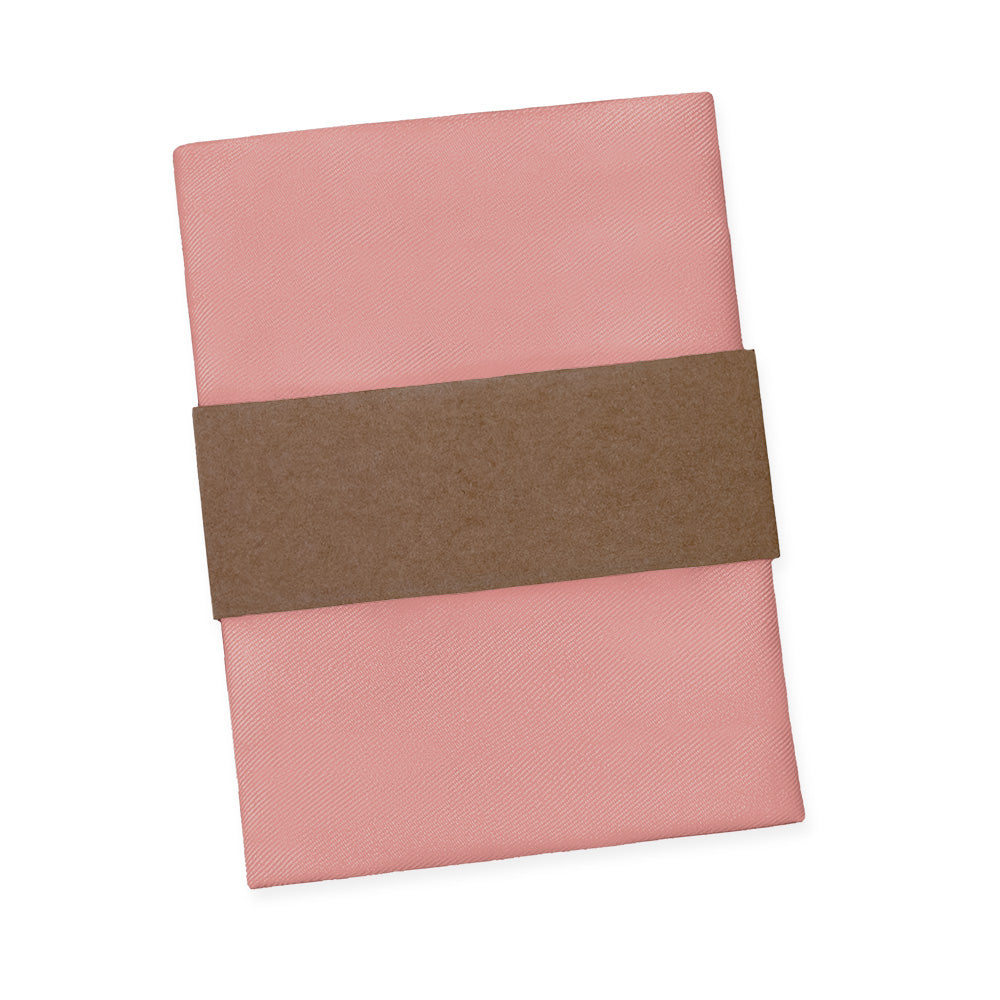 Azazie Champagne Rose Pocket Square - Packaging - Knotty Tie Co.