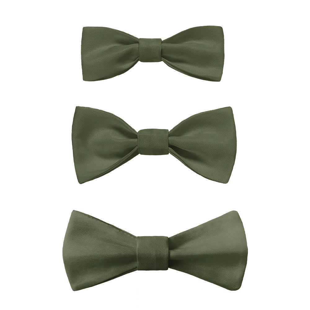 Azazie Olive Bow Tie -  -  - Knotty Tie Co.