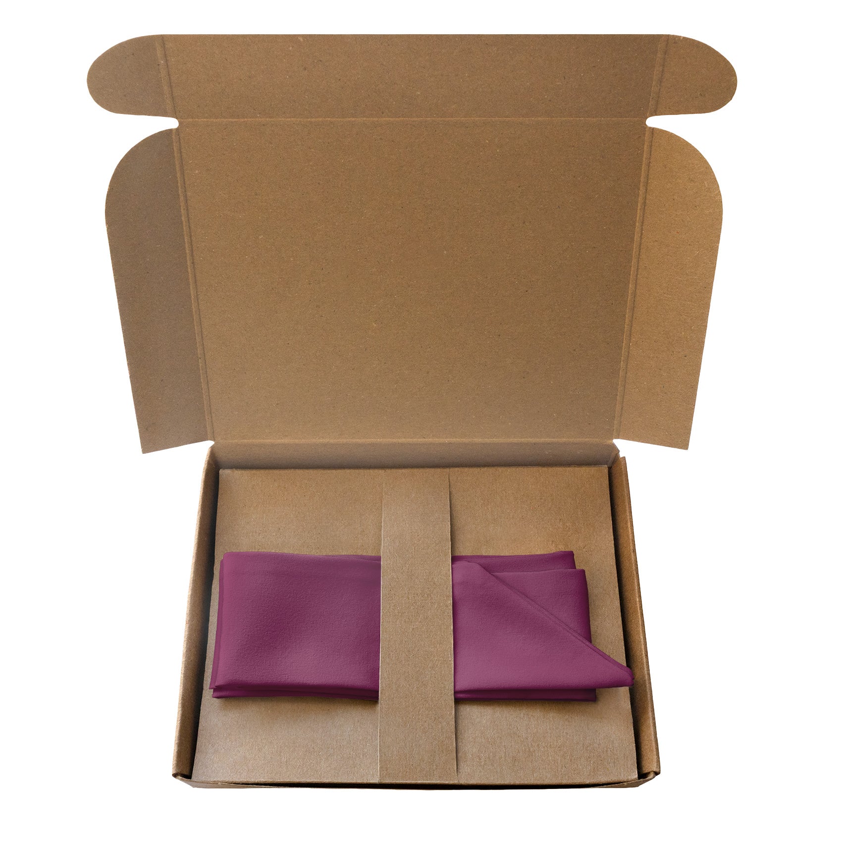 Azazie Orchid Hair Scarf - Packaging - Knotty Tie Co.