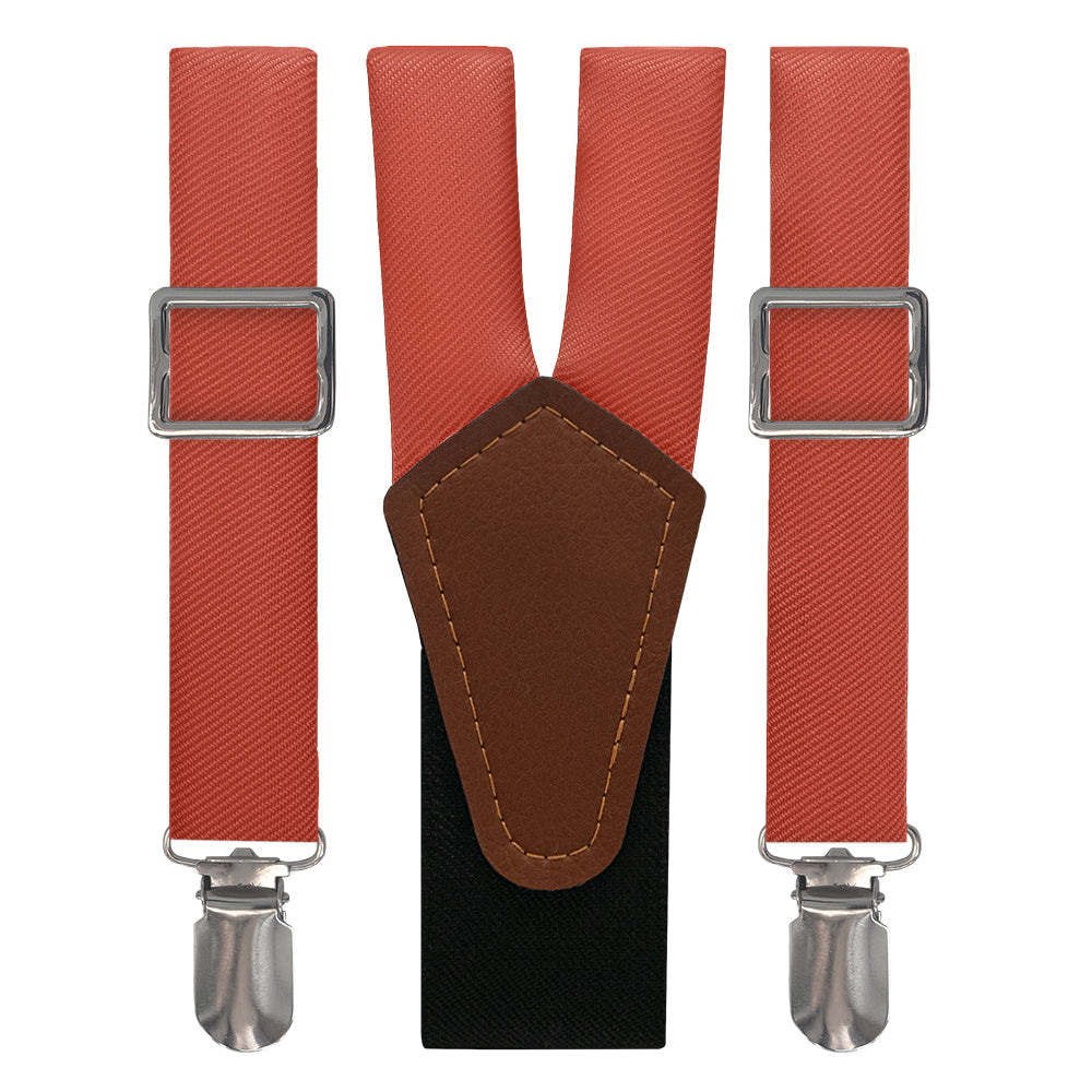 Azazie Rust Suspenders