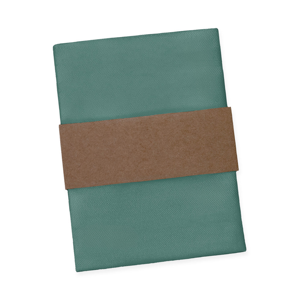 Azazie Sea Moss Pocket Square - Packaging - Knotty Tie Co.