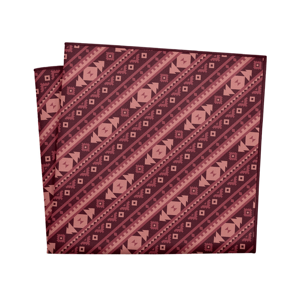 Azteca Pocket Square - 12" Square - Knotty Tie Co.