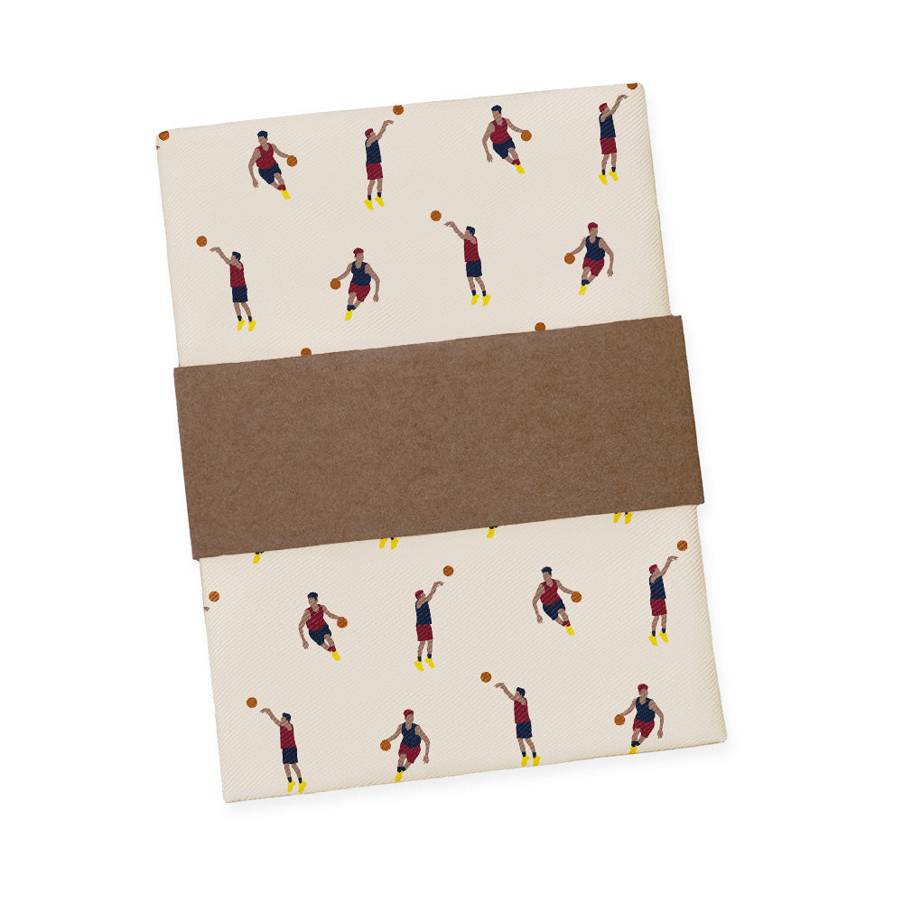 Basketball Pocket Square - Packaging - Knotty Tie Co.