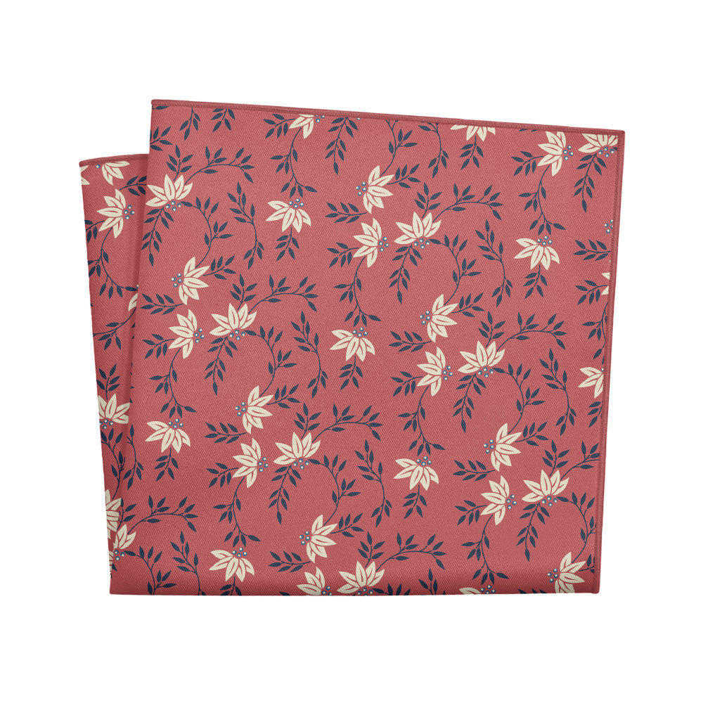Blossom Heritage Pocket Square - 12" Square - Knotty Tie Co.