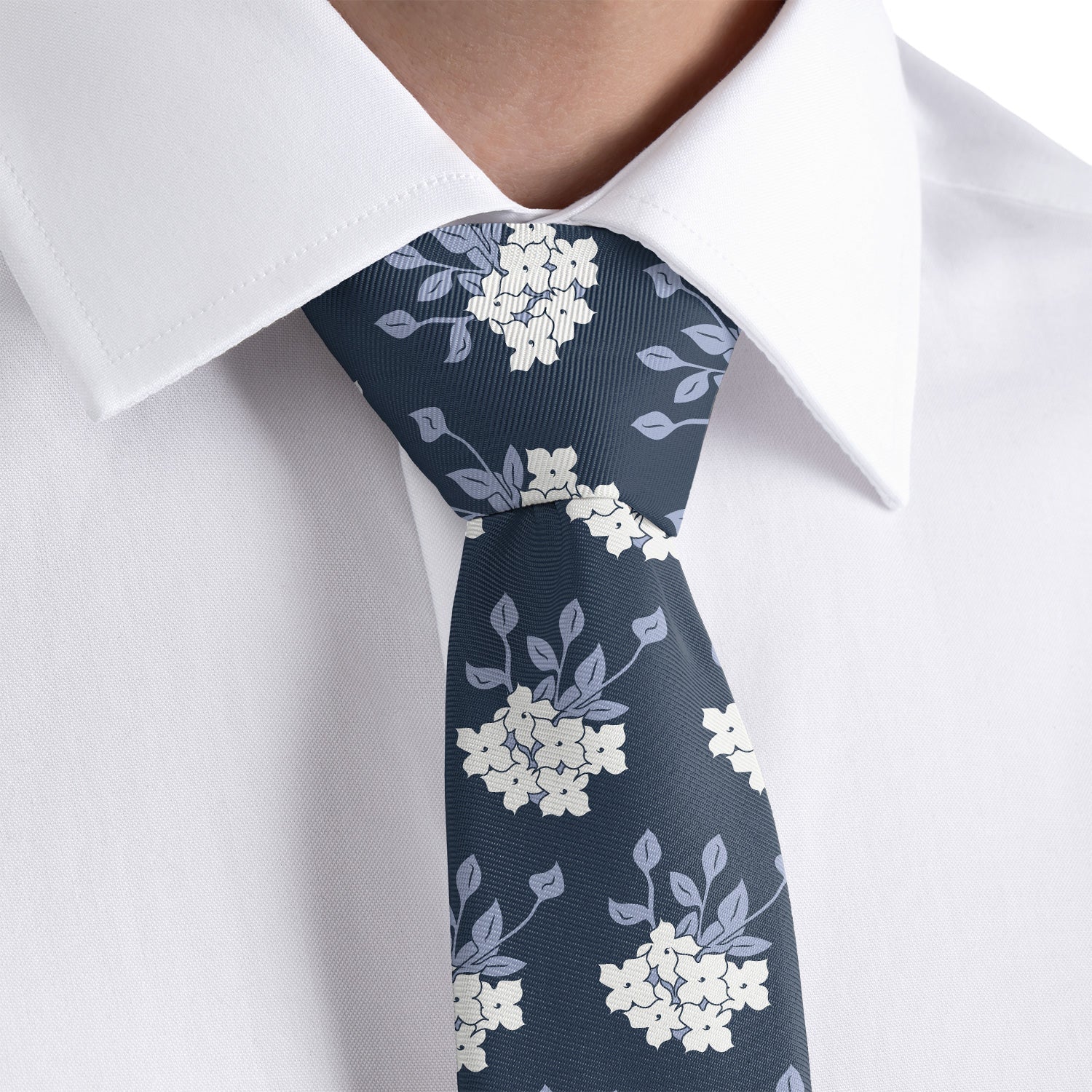Bouquet Floral Necktie - Rolled - Knotty Tie Co.