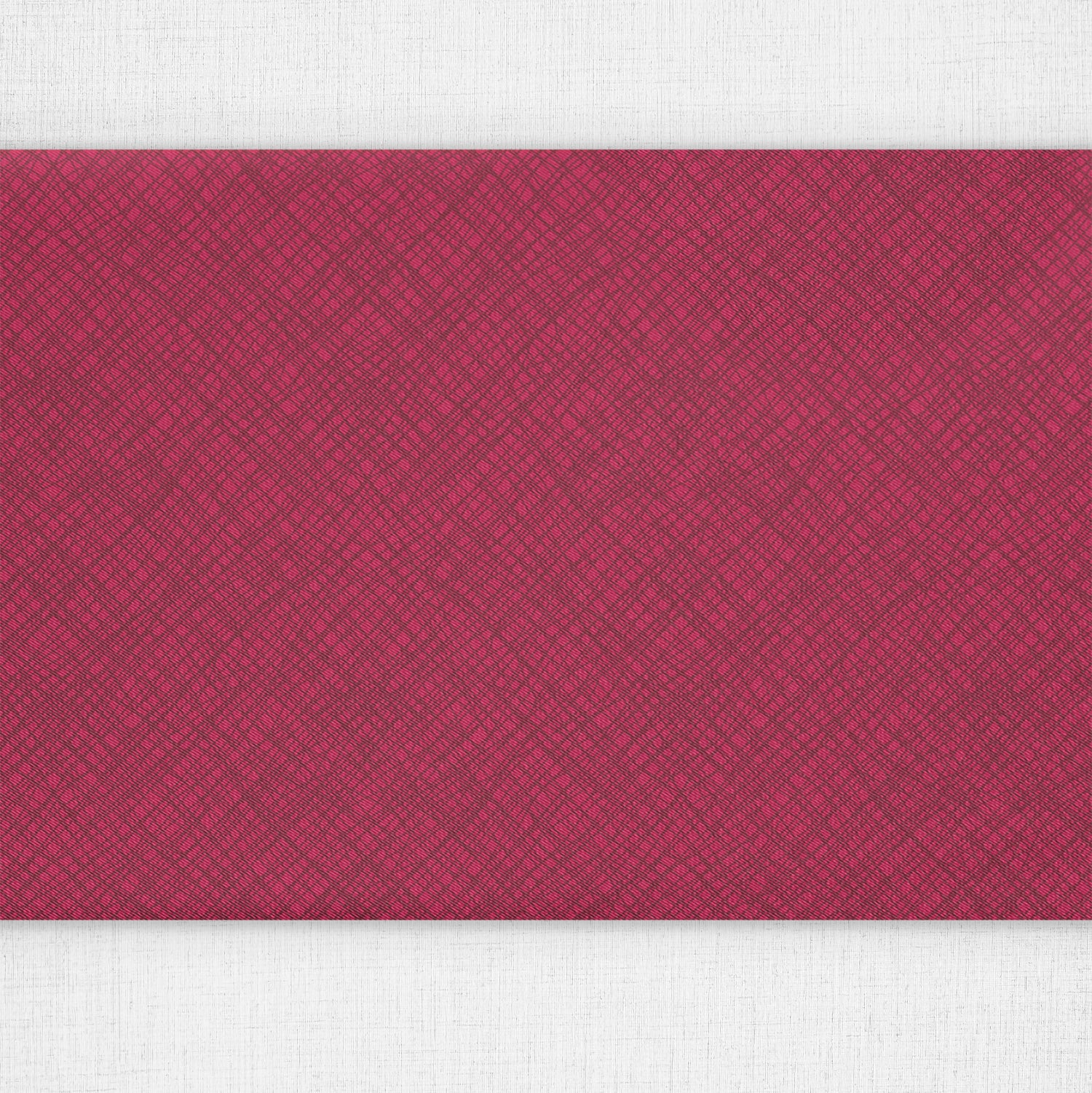 Burlap Crosshatch Table Runner