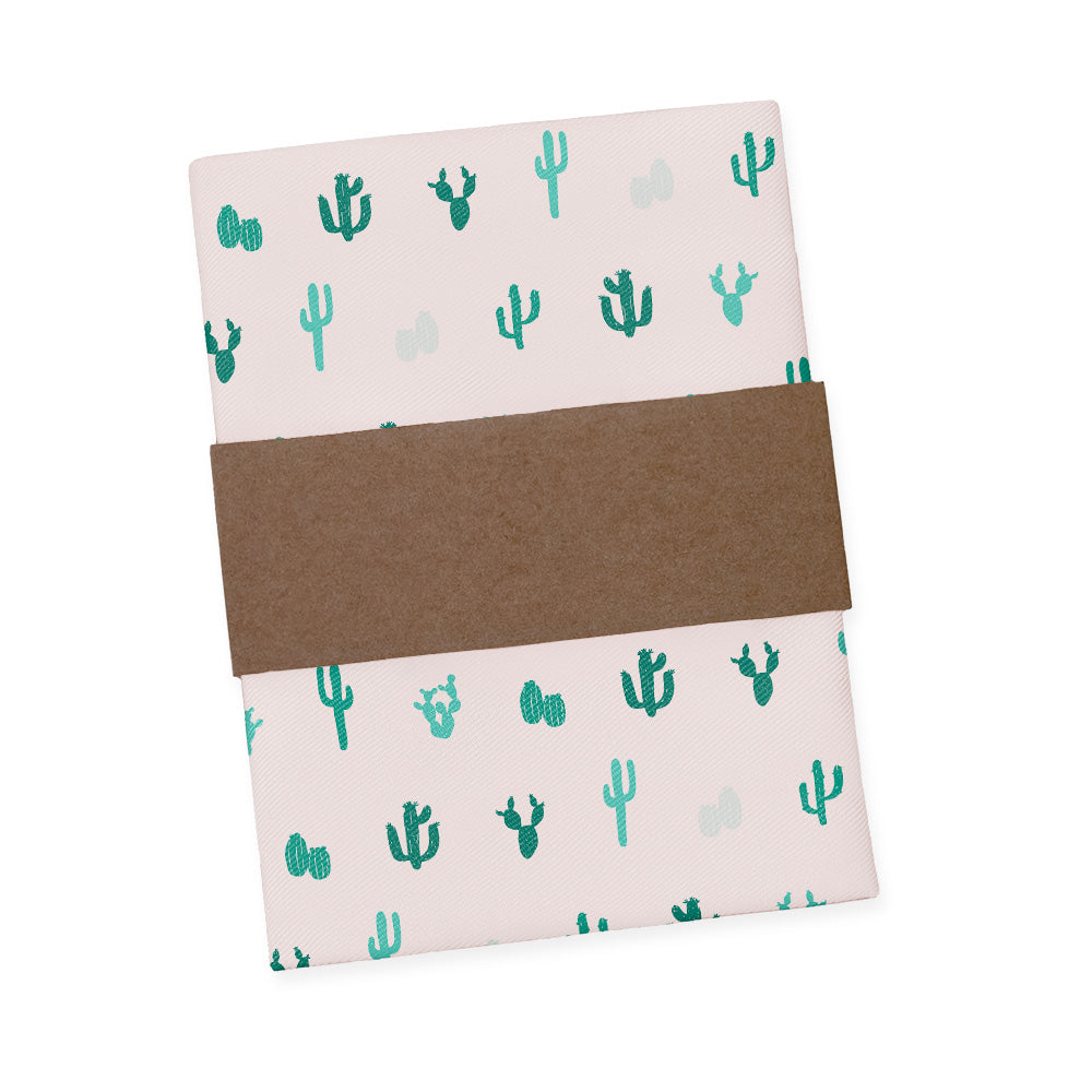 Cactus Herbage Pocket Square - Packaging - Knotty Tie Co.