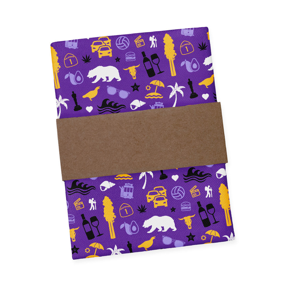 California State Heritage Pocket Square - Packaging - Knotty Tie Co.