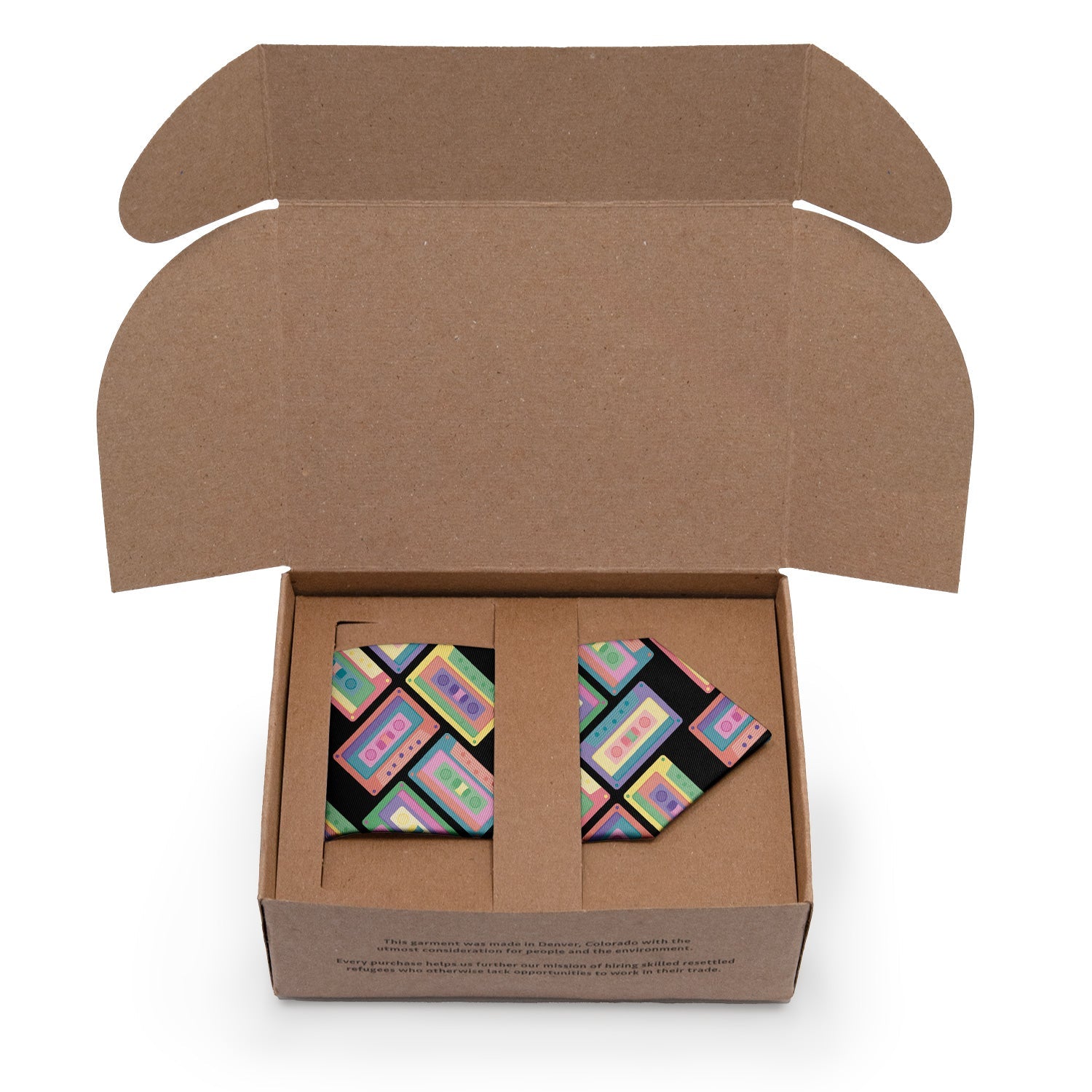 Cassette Necktie - Packaging - Knotty Tie Co.