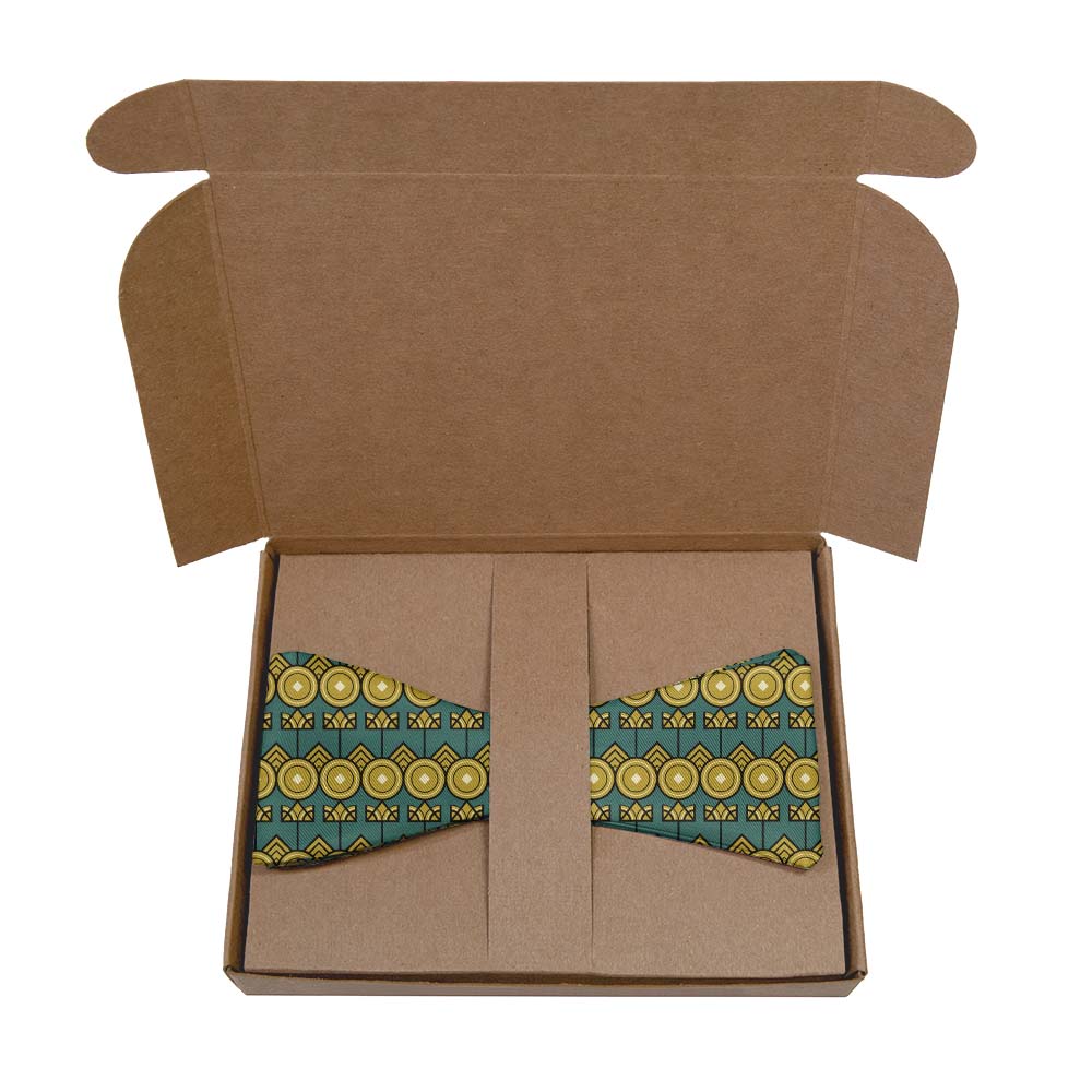 Charleston Bow Tie- Kraft Gift Box Packaging - Knotty Tie Co.