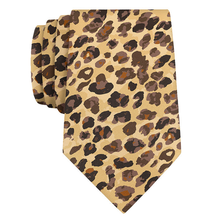 Cheetah Necktie