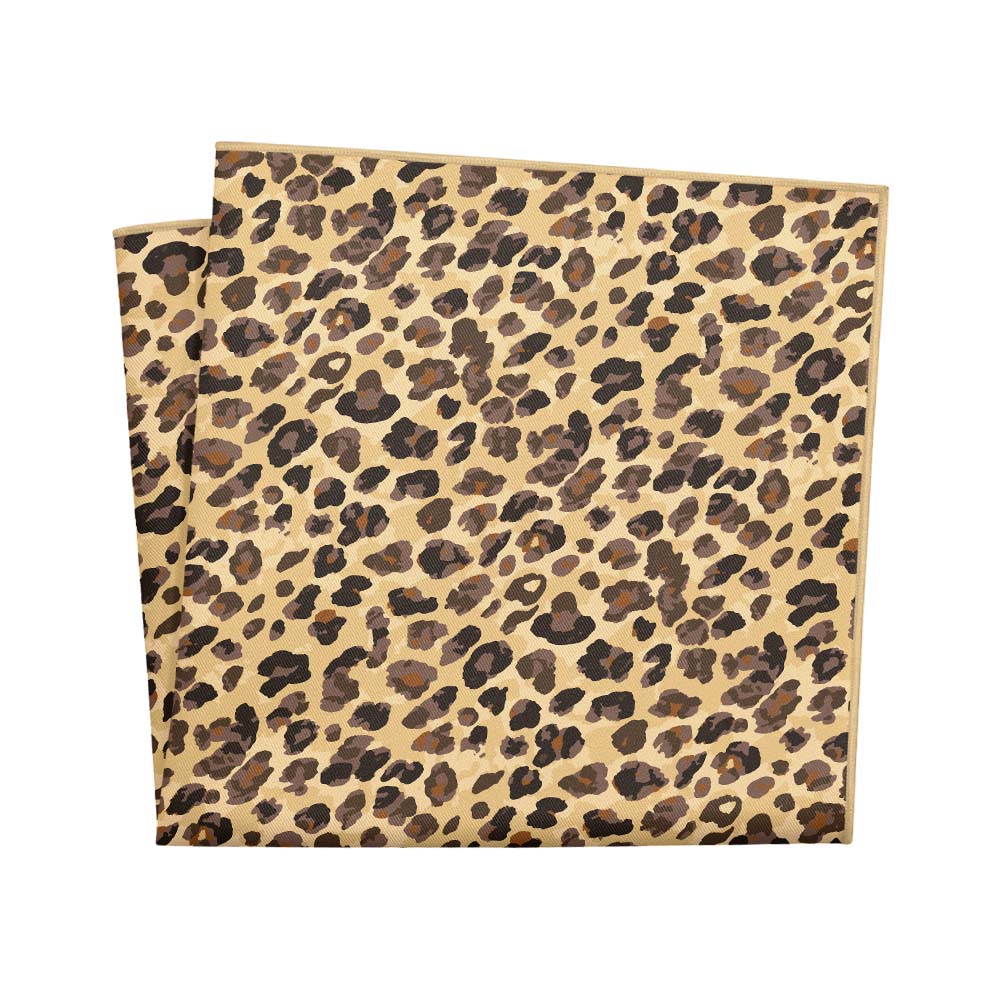 Cheetah Pocket Square
