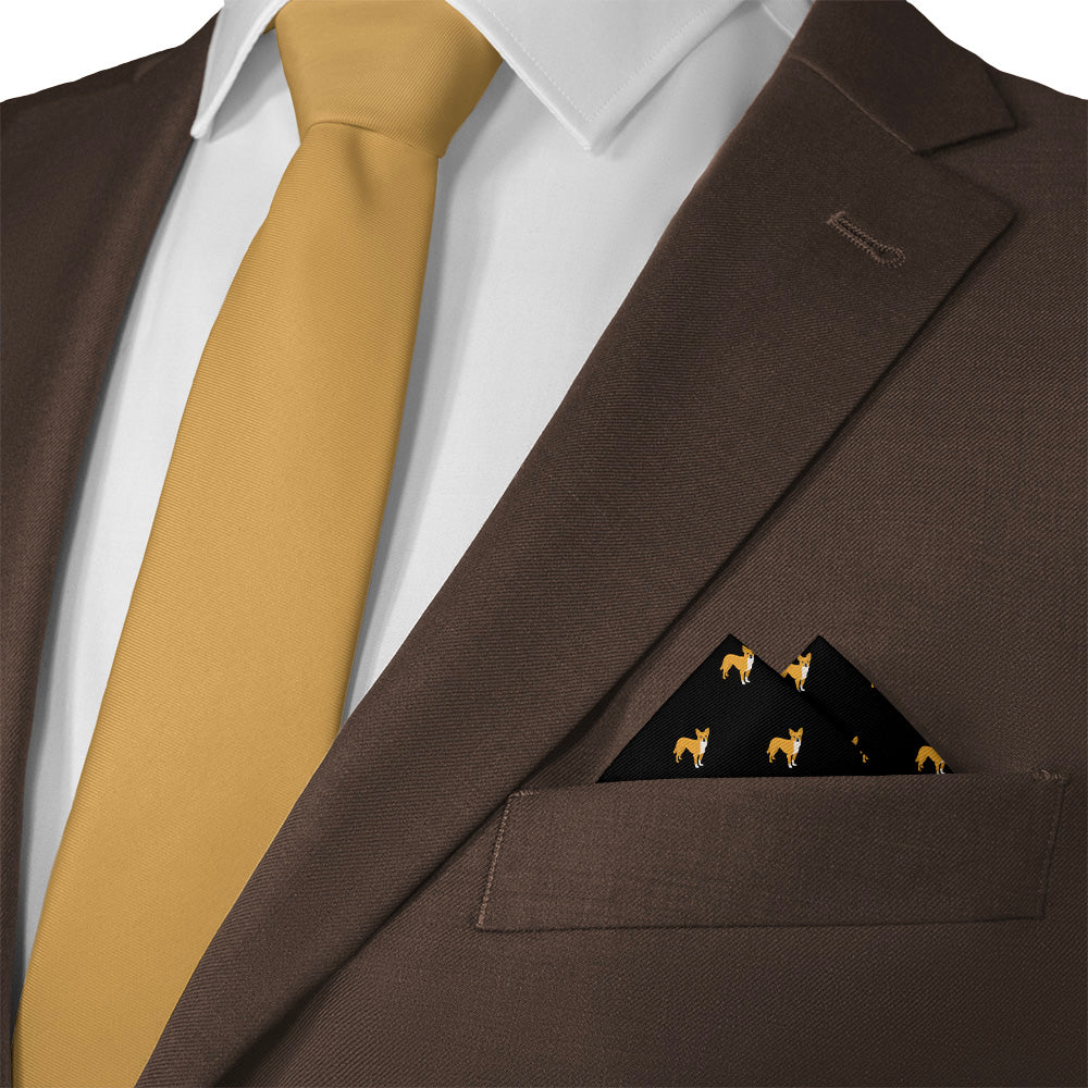 Chihuahua Pocket Square - 12" Square - Knotty Tie Co.