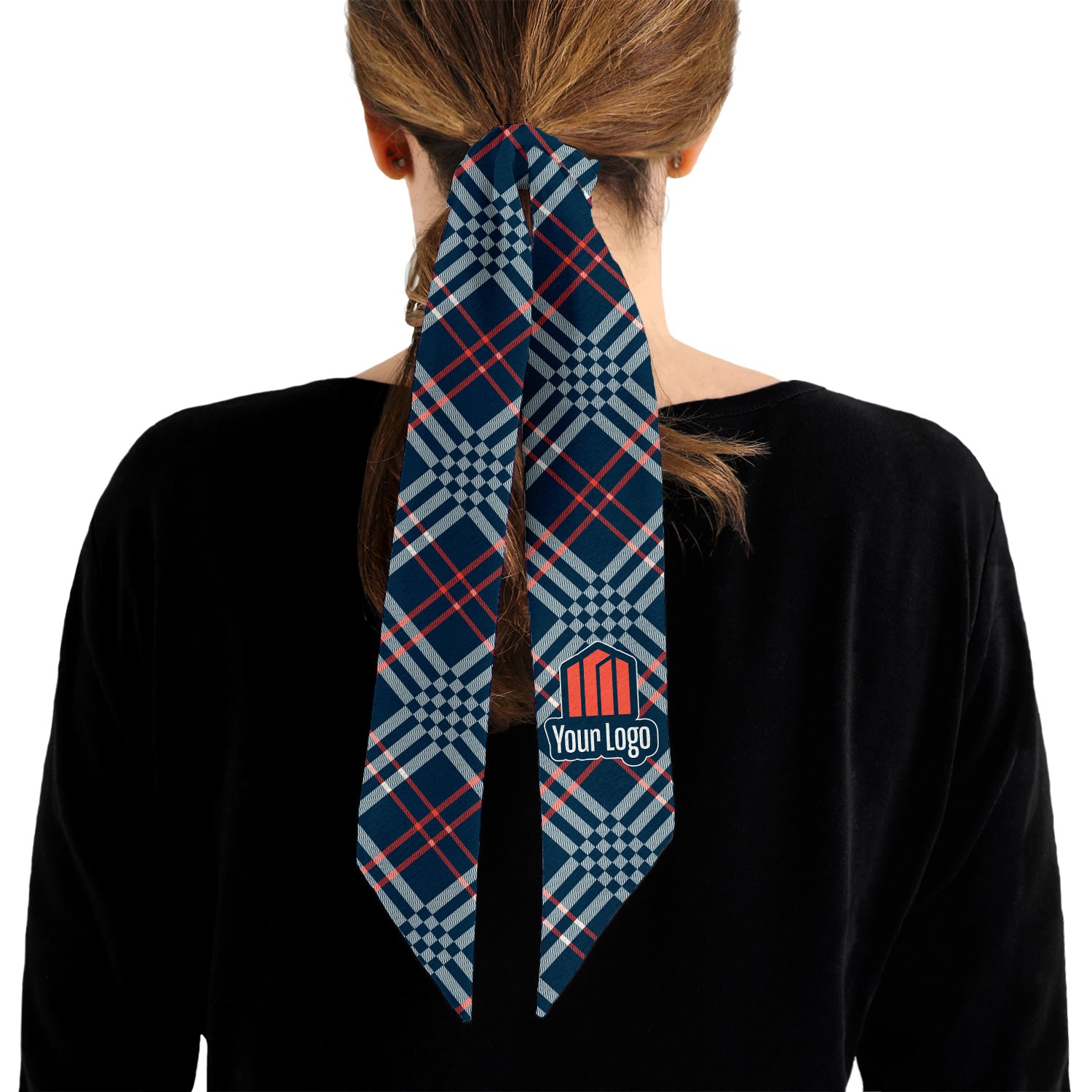 Cincy 1 Hair Flat Lay Logo Scarf - Knotty Tie Co.