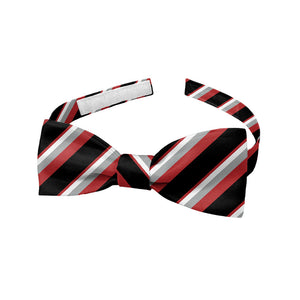 Clarke Stripe Bow Tie - Baby Pre-Tied 9.5-12.5" -  - Knotty Tie Co.