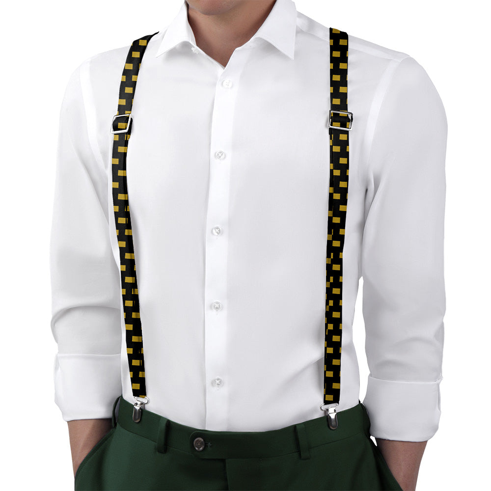 Colorado State Outline Suspenders - Main View - Knotty Tie Co.