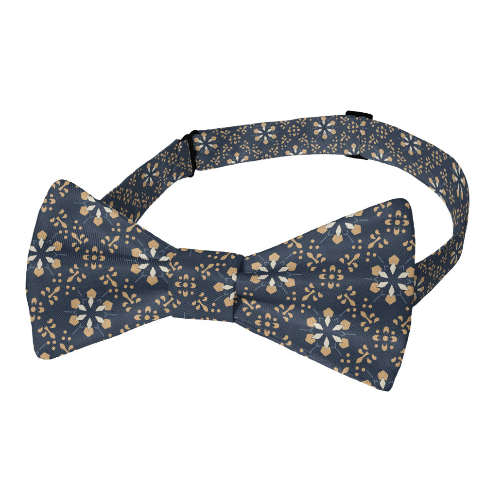 Deco Floral Bow Tie - Adult Pre-Tied 12-22" -  - Knotty Tie Co.