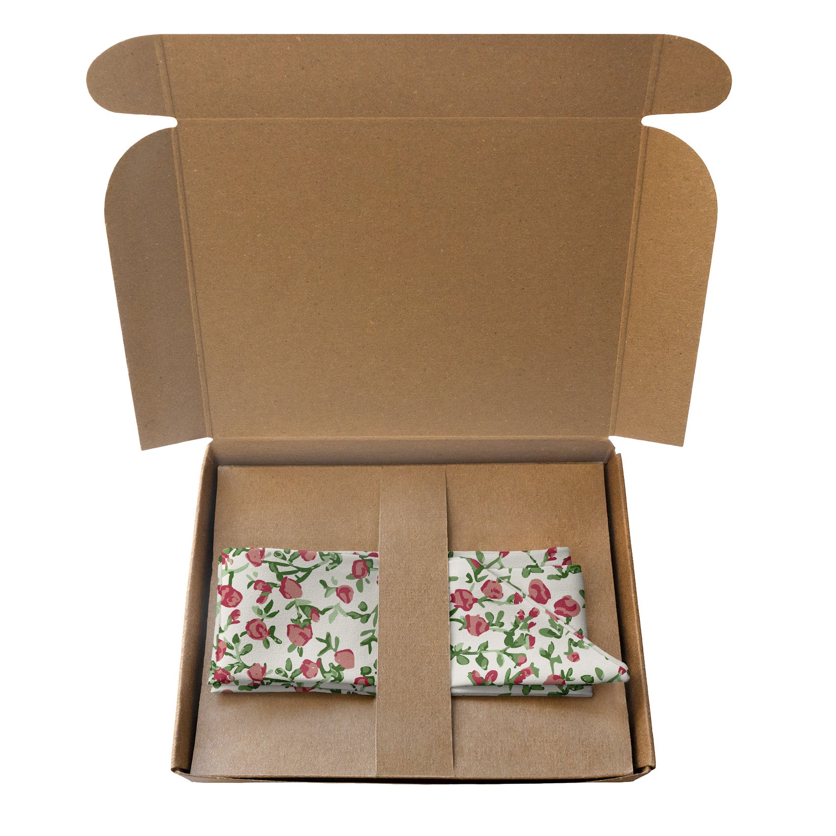 Edward Floral Hair Scarf - Packaging - Knotty Tie Co.