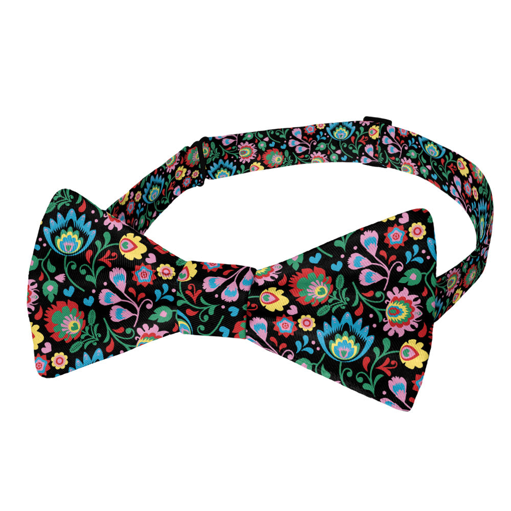Electric Daisy Floral Bow Tie - Adult Pre-Tied 12-22" -  - Knotty Tie Co.