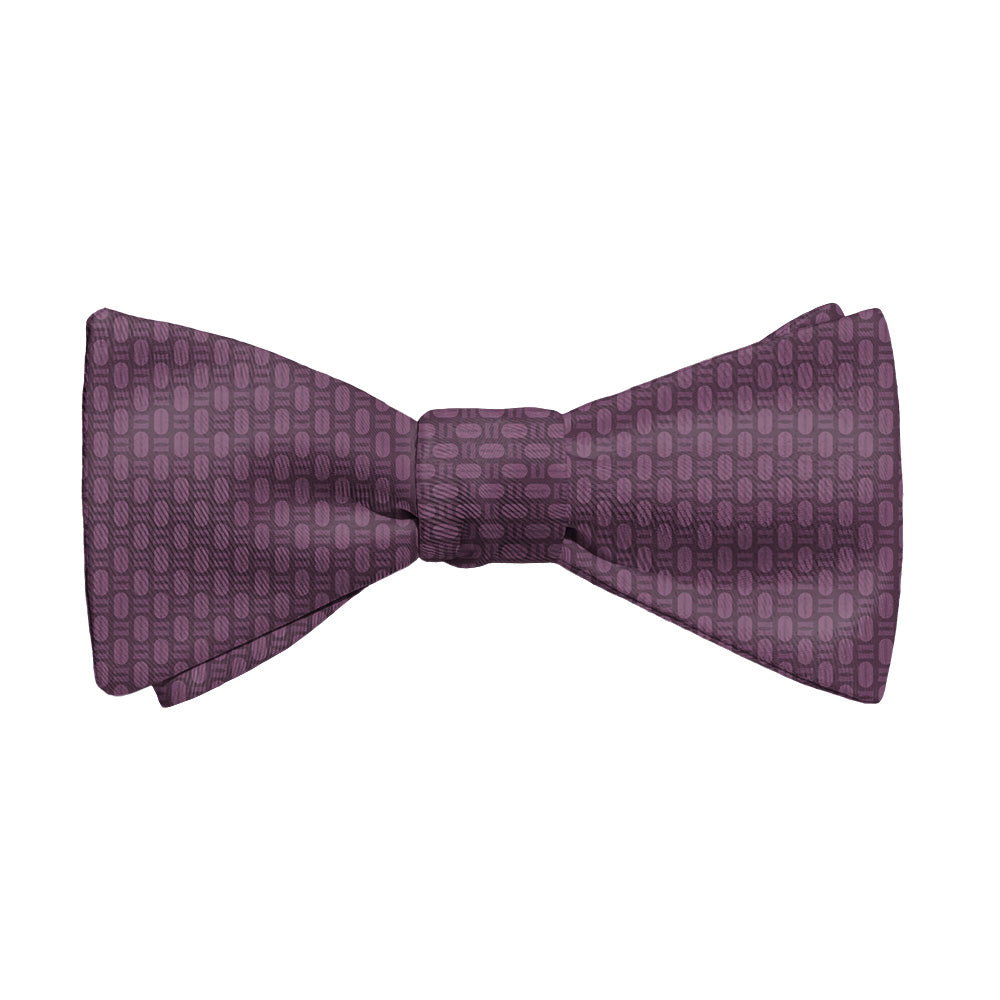 Faux Weave Bow Tie - Adult Standard Self-Tie 14-18" -  - Knotty Tie Co.