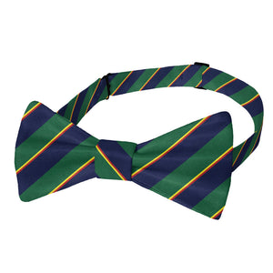 Federal Stripe Bow Tie - Adult Pre-Tied 12-22" -  - Knotty Tie Co.