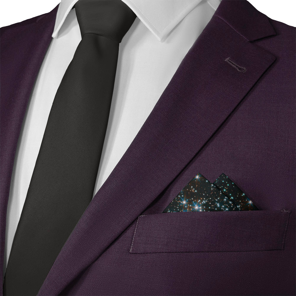 Galaxy Pocket Square - 12" Square - Knotty Tie Co.