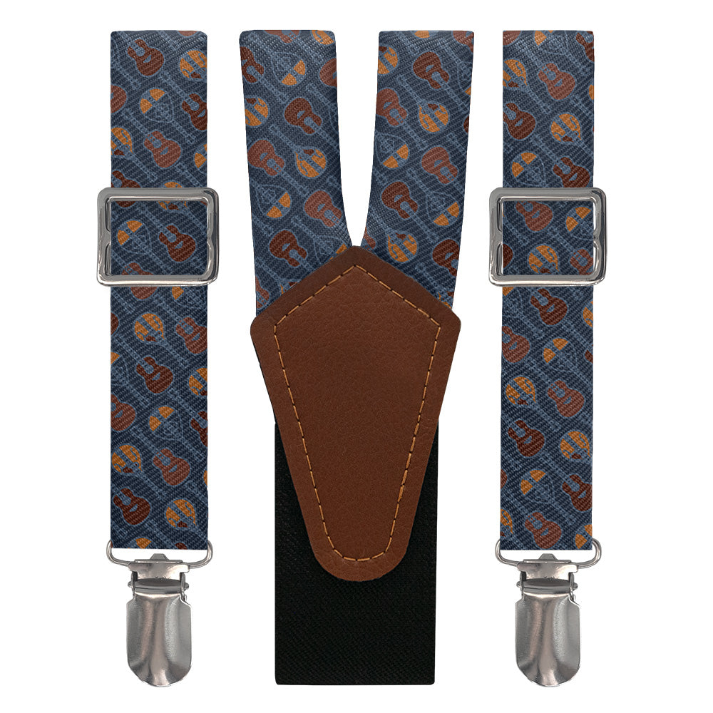 Guitars Suspenders - Main View - Knotty Tie Co.