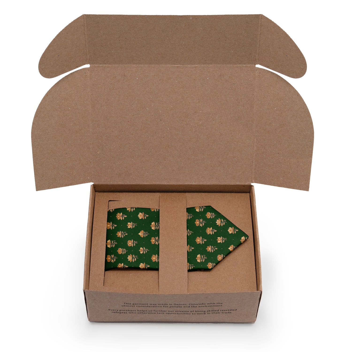 Harvest Bloom Necktie - Packaging - Knotty Tie Co.