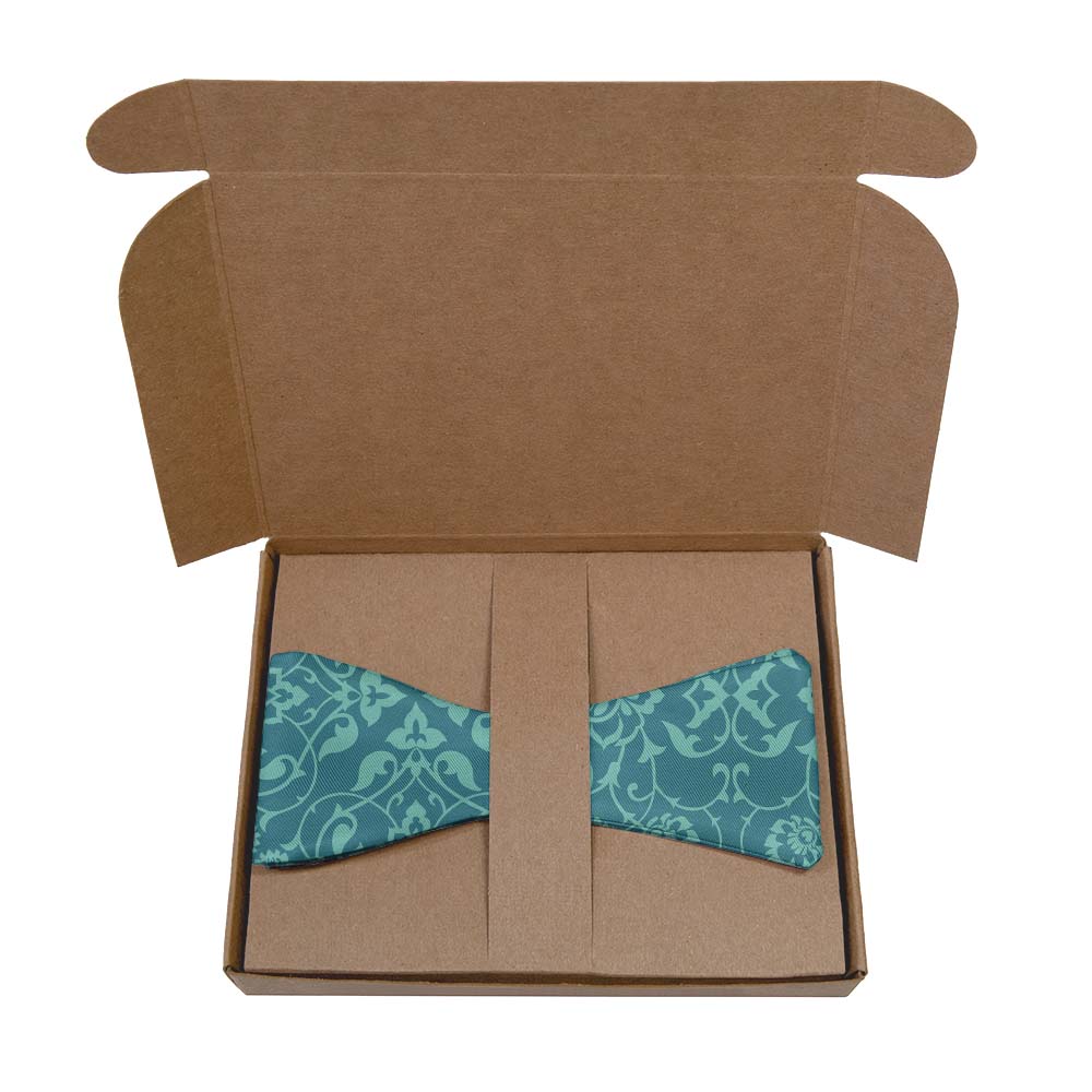 Hazelwood Bow Tie- Kraft Gift Box Packaging - Knotty Tie Co.