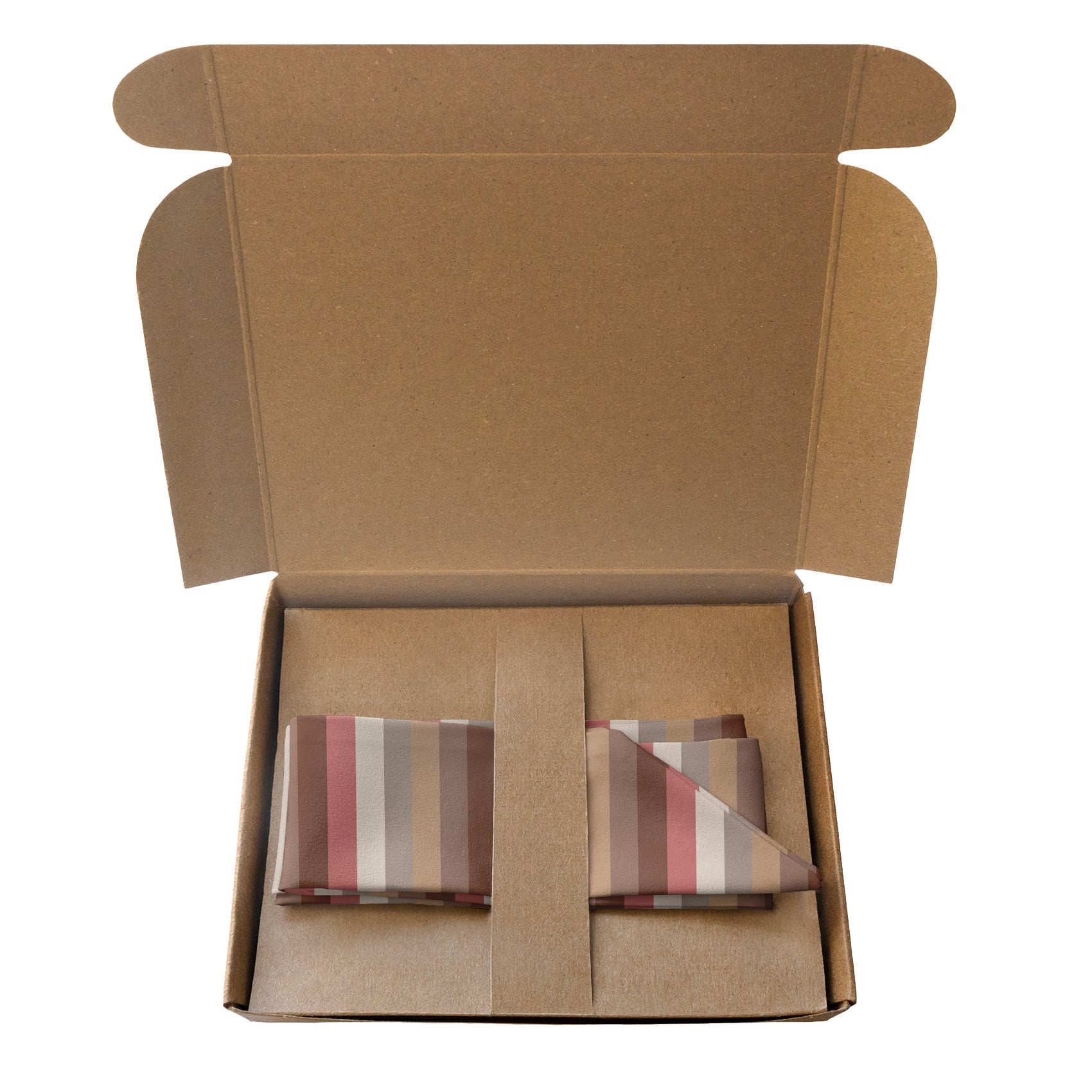 Horizontal Stripe Hair Scarf - Packaging - Knotty Tie Co.