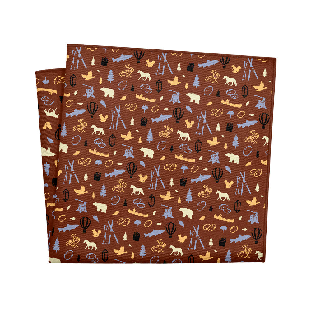 Idaho State Heritage Pocket Square - 12" Square - Knotty Tie Co.