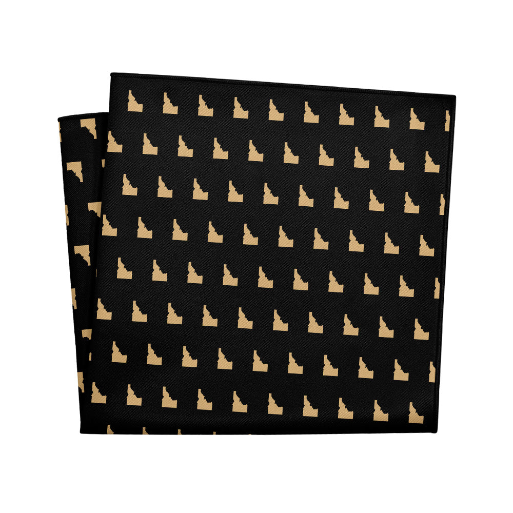 Idaho State Outline Pocket Square - 12" Square - Knotty Tie Co.