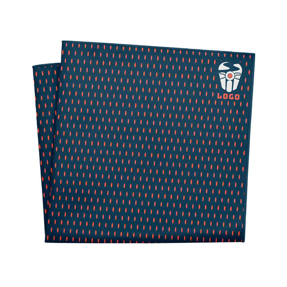 Custom Jersey 1 Logo Pocket Square