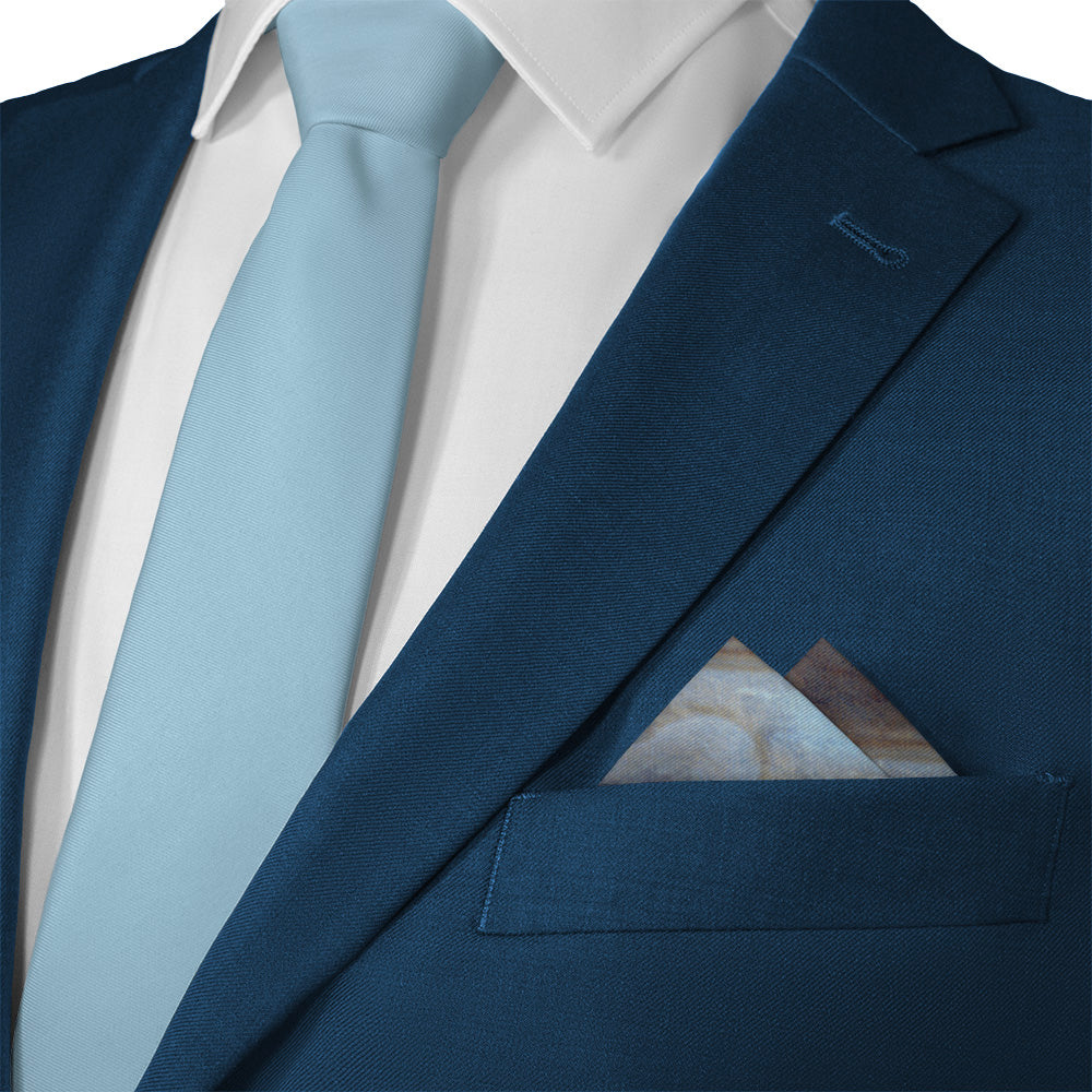 Jupiter's Spot Pocket Square - 12" Square - Knotty Tie Co.