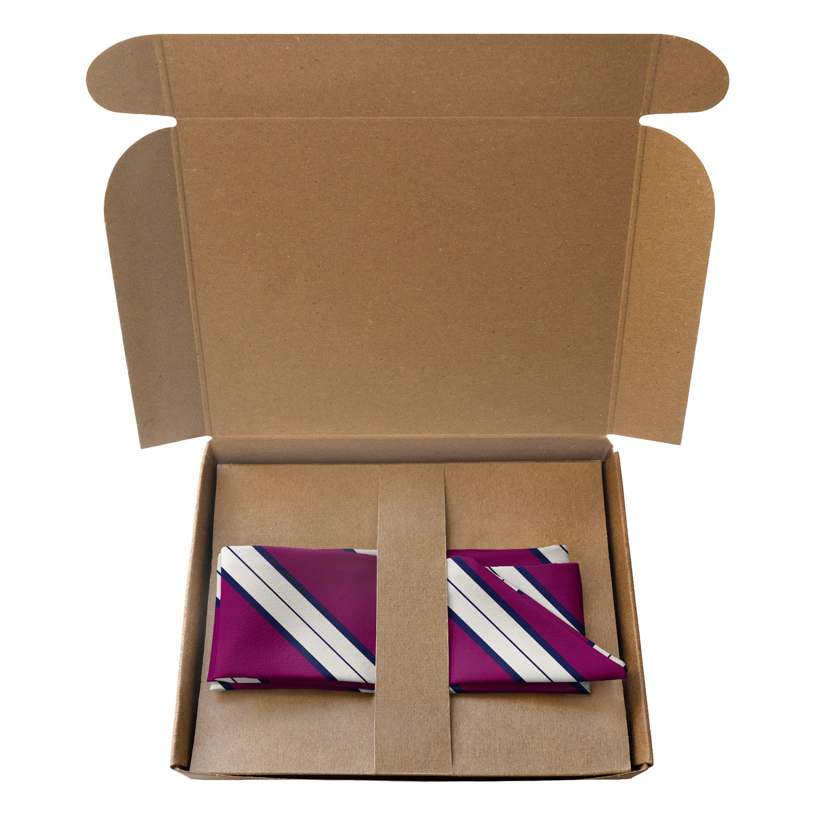 Kalamath Stripe Hair Scarf - Packaging - Knotty Tie Co.