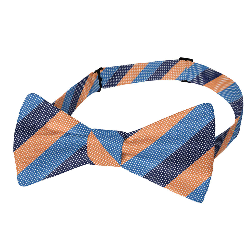 Kent Stripe Bow Tie - Adult Pre-Tied 12-22" -  - Knotty Tie Co.