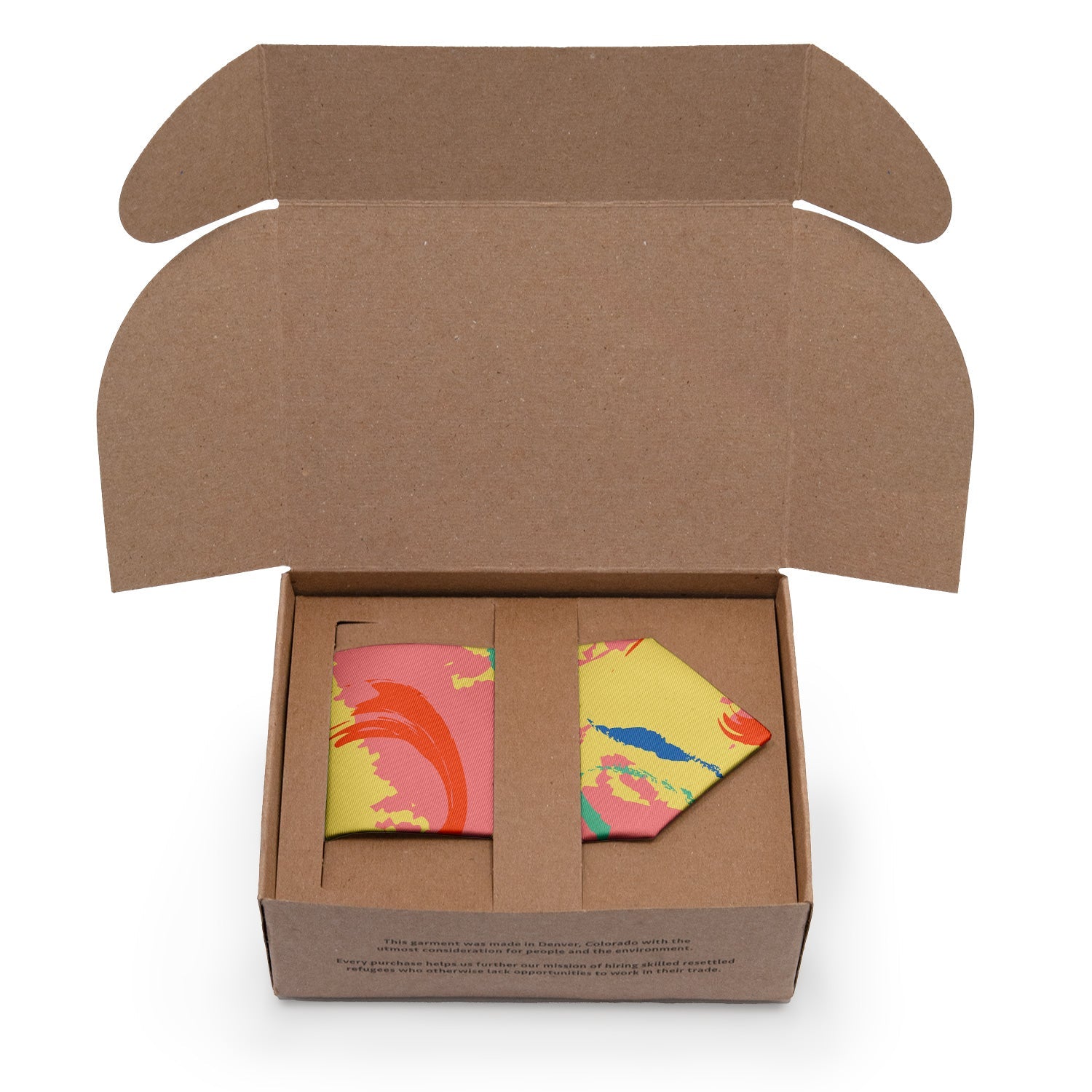 La Splash Necktie - Packaging - Knotty Tie Co.
