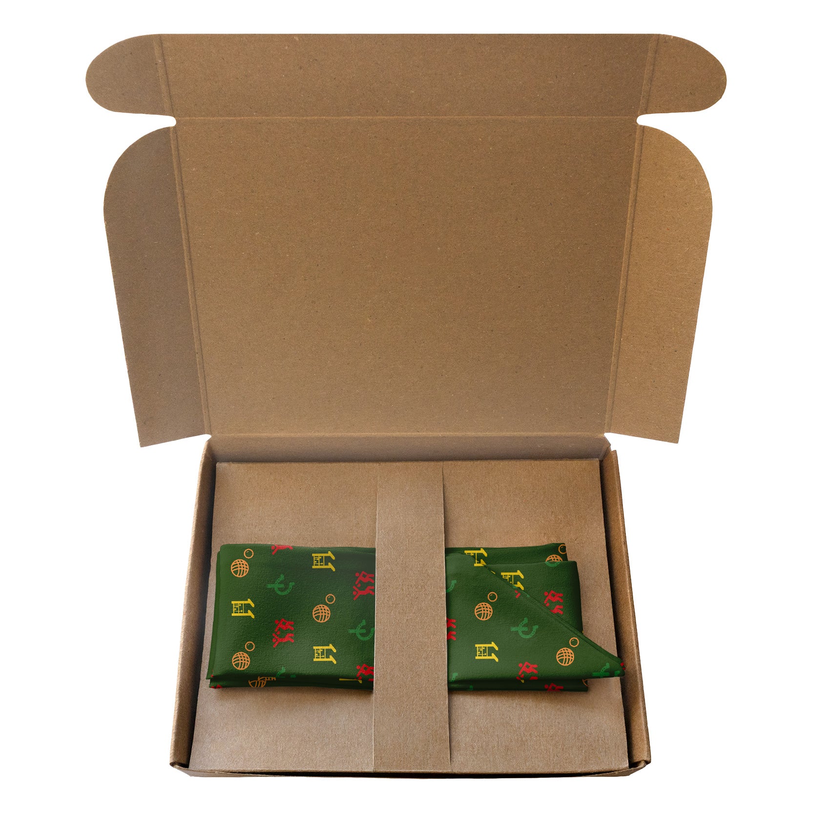 Lawn Games With Friends Hair Scarf - Packaging - Knotty Tie Co.