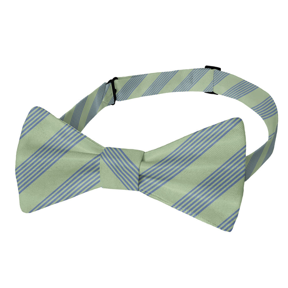 Lincoln Stripe Bow Tie - Adult Pre-Tied 12-22" -  - Knotty Tie Co.