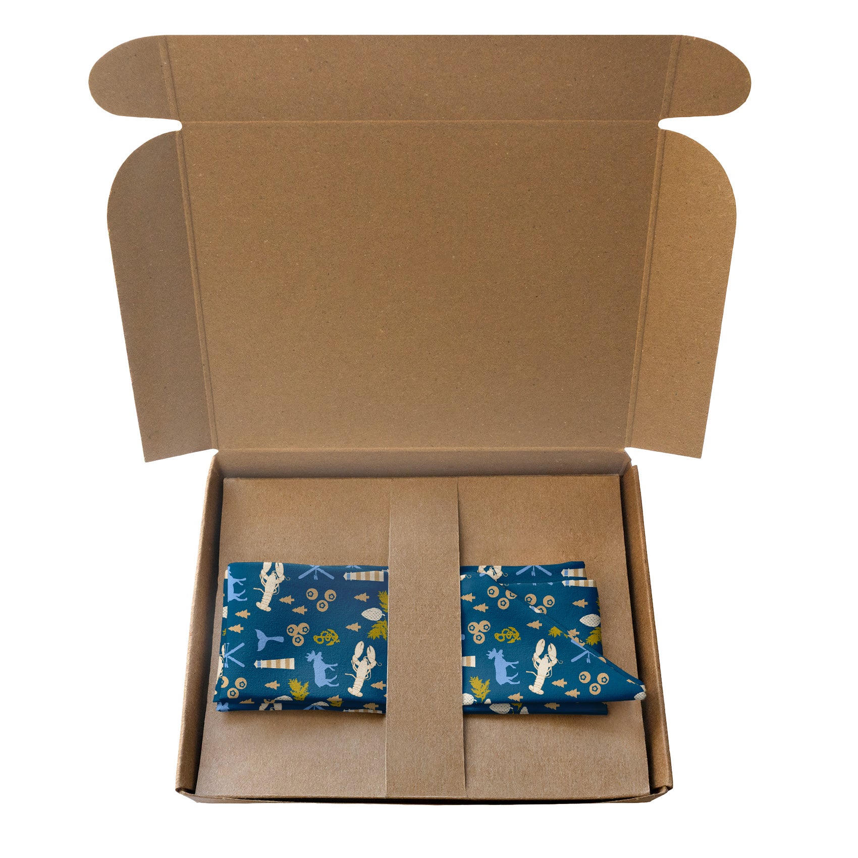 Maine State Heritage Hair Scarf - Packaging - Knotty Tie Co.