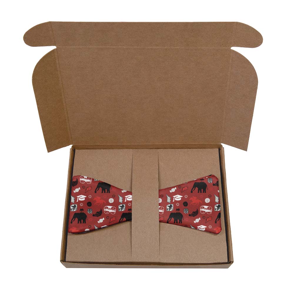 New Jersey State Heritage Bow Tie- Kraft Gift Box Packaging - Knotty Tie Co.