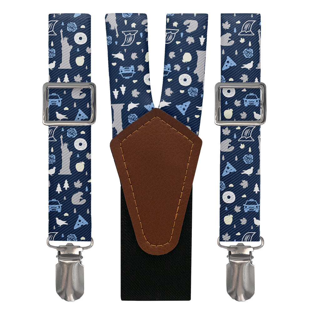 New York State Heritage Suspenders - Main View - Knotty Tie Co.
