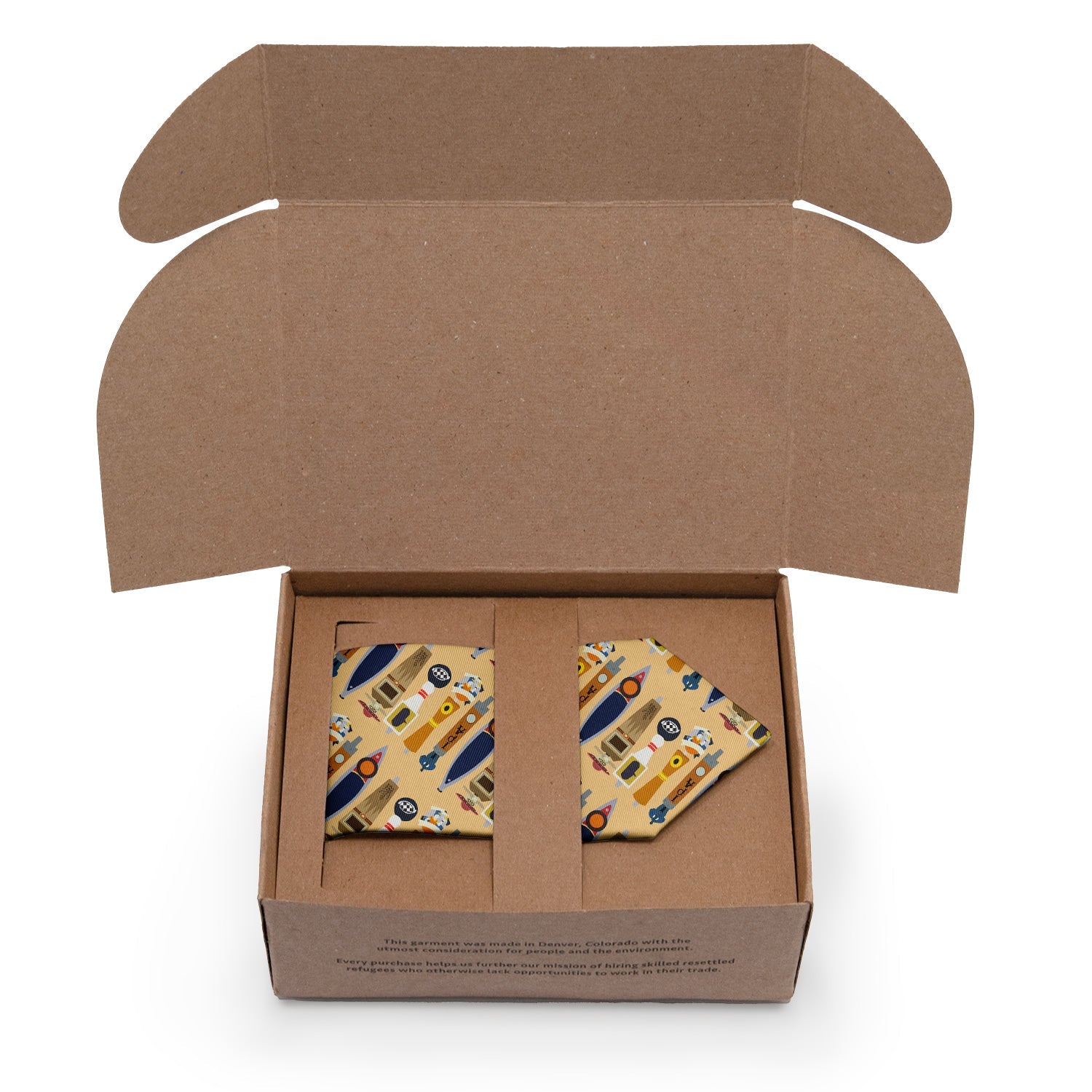 On Tap Beer Necktie - Packaging - Knotty Tie Co.